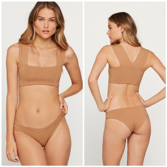 L*Space Parker Top Sandy Bottom Bikini Full Set - Picture 5 of 13